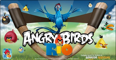 spel Angry Birds Rio