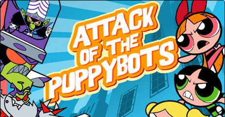 spel Attack of the Puppybots