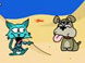 spel Kat tegen Hond